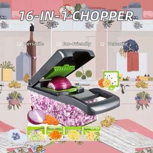 <b>Vegetable</b> <b>Chopper</b> Plastic Container Salad Prep Onion Cutting Kitchen Tool Fruit & <b>Vegetable</b> Tools - Product Image 2