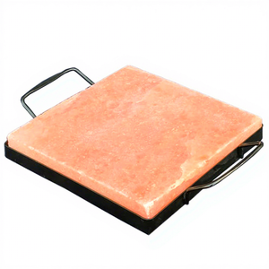 Losa de cocina de sal del Himalaya de alta calidad, elegante y moderno diseño de Feng Shui, placa de parrilla del Himalaya de 1,5x8x12 pulgadas - Product Image 1