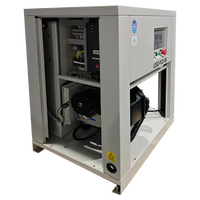 Compresseur d'air à spirale sans huile YiBang 2,2 kW 3 CV 240 L/min, réservoir 5 L, 8 bars, à aimant permanent, à fréquence variable