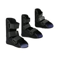 Botte orthopédique anti-rotation pour pied tombant, de qualité supérieure, en forme de T, avec fixation réglable par auto-agrippant et plaque en aluminium amovible pour la fixation de la cheville