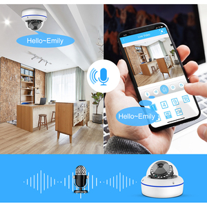 Techage <span class=keywords><strong>IP</strong></span> Dome <span class=keywords><strong>Camera</strong></span> Với 8 Máy Ảnh Âm Thanh IR Tầm Nhìn Ban Đêm 5MP 8CH Poe NVR Kit Phát Hiện Chuyển Động - Product Image 4