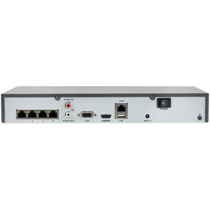 HIK <span class=keywords><strong>4</strong></span> Kênh 1U <span class=keywords><strong>4</strong></span> PoE 4K NVR H.265 Plug & Play <span class=keywords><strong>Network</strong></span> <span class=keywords><strong>Video</strong></span> <span class=keywords><strong>Recorder</strong></span> - Product Image 3