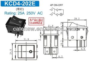 KCD4-202E Công Tắc Mini Thông Minh Bật Tắt Bật Tắt Công Tắc Bật Tắt - Product Image 3
