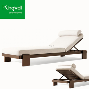 <span class=keywords><strong>Chaise</strong></span> <span class=keywords><strong>longue</strong></span> de <span class=keywords><strong>piscine</strong></span> extérieure moderne avec cadre en aluminium durable <span class=keywords><strong>Chaise</strong></span> <span class=keywords><strong>longue</strong></span> en métal <span class=keywords><strong>pour</strong></span> cour hôtels salons villas - Product Image 4