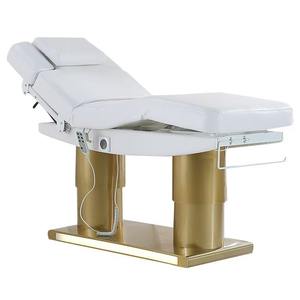Nuevo Diseño, Camilla de Masaje Facial y de Pestañas con 4 Motores para Salón de Belleza y Spa, Camas de Salón, Silla Eléctrica Elevadora para Clínicas - Product Image 1