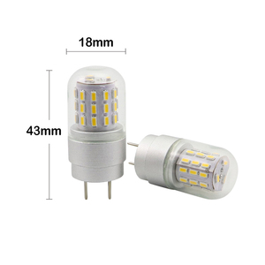 <span class=keywords><strong>Ampoule</strong></span> <span class=keywords><strong>LED</strong></span> SMD G4 G8 <span class=keywords><strong>G9</strong></span> 3W 10-30V à longue durée de vie, à économie d'énergie, dimmable, certifiée CE, tubulaire, pour usage domestique - Product Image 2
