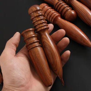 Bastoncino lucidante ad alta densità per lucidare il legno di ebano africano finitura lucida per bordo in pelle fai da te strumento di lucidatura in legno liscio artigianale - Product Image 1