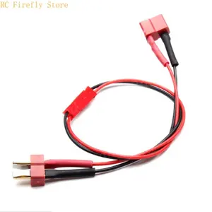 Deans T Plug vers JST femelle mâle connecteur adaptateur convertisseur câble de Conversion 15CM 20AWG fil de Silicone pour batterie RC Lipo