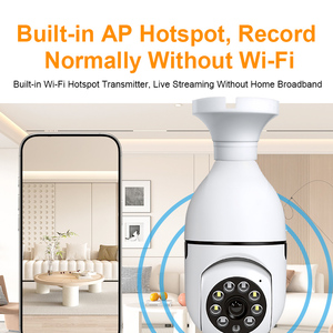 Caméra de surveillance sans fil portable avec télécommande, nouvelle caméra <span class=keywords><strong>espion</strong></span> à <span class=keywords><strong>ampoule</strong></span>, vision nocturne intelligente, caméras de sécurité extérieures - Product Image 5