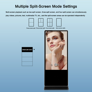 32 43 <span class=keywords><strong>49</strong></span> 55 65in 4K UHD 2160P Android Plancher Vertical Publicité Écran Tactile Affichage Numérique Commercial Écran de Lecture - Product Image 3
