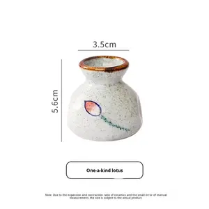 Porta Palillos de Dientes de Cerámica Estilo Chino Hecho a Mano, Bonito, Sencillo y Conveniente, Caja de Almacenamiento para Hisopos de Algodón, Personalizado de Guangdong - Product Image 3