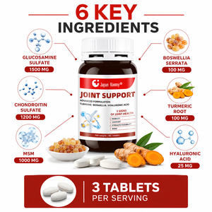 Suplemento Dietético Shecome de Glucosamina y Condroitina con 1000mg de MSM para el Apoyo de las Articulaciones, 180 Tabletas - Product Image 3