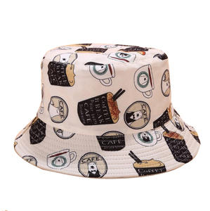 Chapeau réversible 100% coton, pour femme et homme, impression personnalisée, vente en gros, livraison directe depuis l'usine chinoise - Product Image 3