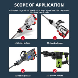 Elektrik çekiç için fabrika doğrudan tedarik güvenilir kalite elektrikli alet pil paketi yağlama yağı yağlayıcı - Product Image 4