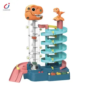 Детская игрушка для ролевых игр, набор игрушек для автостоянки, 5 этажных стоянок динозавров