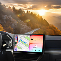 SEMAITU Lecteur MP5 pour voiture Linux 9 pouces, CarPlay, Android Auto, écran tactile, radio FM, montage sur tableau de bord, USB, Mirror Link, garantie 1 an