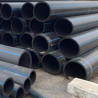 Tuyaux d'alimentation en eau industriels en HDPE de haute qualité, tubes en plastique haute pression, durables, flexibles, écologiques, soudage bout à bout ISO4427