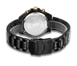 Reloj de Cuarzo NAVIFORCE NF9089 para Caballero, Marca Personalizada Económica, Correa de Acero Elegante, Resistente al Agua, con Calendario, Visualización de la <span class=keywords><strong>Semana</strong></span> y Formato de <span class=keywords><strong>24</strong></span> Horas - Product Image 6