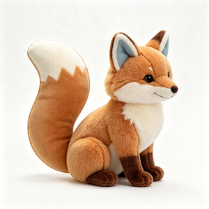 Coussin Renard Lumineux Personnalisé Lavable en Machine, Peluche Douce et Moelleuse pour Magasin de Maternité et Coffrets Cadeaux Nouveau-né - Product Image 3