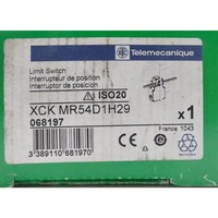 Nuevo interruptor de límite de rodillo Schneider XCKMR54D1H29 serie XCK 1NO+1NC con cabezal metálico, interruptor de posición impermeable para máquina de embalaje