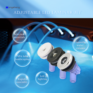 Hiệu suất cao tỷ lệ giá bồn tắm nước nóng Spa jacuzzier máy bay phản lực với vỏ thép không gỉ và LED ánh sáng nhà bồn tắm xoáy nước các bộ phận - Product Image 3