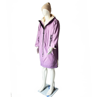 Parka de bain unisexe grande taille personnalisée, populaire, imperméable, entièrement zippée, doublure polaire, pour l'hiver et la plage