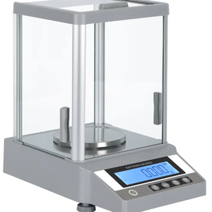 Balance analytique numérique motorisée de laboratoire Veidt Weighing MK3003 300g 1mg 0.001g avec capteur LCT et pare-brise en verre - Product Image 3