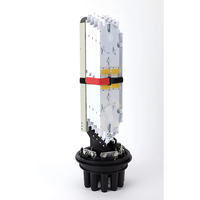 Waterproof Sturdy 12 288 Core Dome Vertical FOSC-DH-96J Fiber Optic Splice Closure PC Material 5-Year Warranty Outdoor Aerial