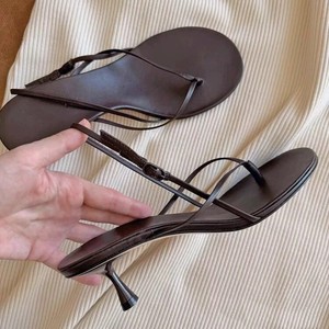 Nouvelles sandales d'été 2026 à talon aiguille et bride unique pour femme – Élégantes et tendance - Product Image 1