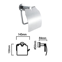 Offre Spéciale : Ensemble d'Accessoires de Salle de Bain Muraux en Chrome, en Acier Inoxydable, Construction Durable