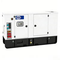 Générateur diesel silencieux à cadre ouvert Prime Power Inverter 120 kW/150 kVA avec démarrage automatique ATS 50 Hz, modèle original Fg Wilson P165-5