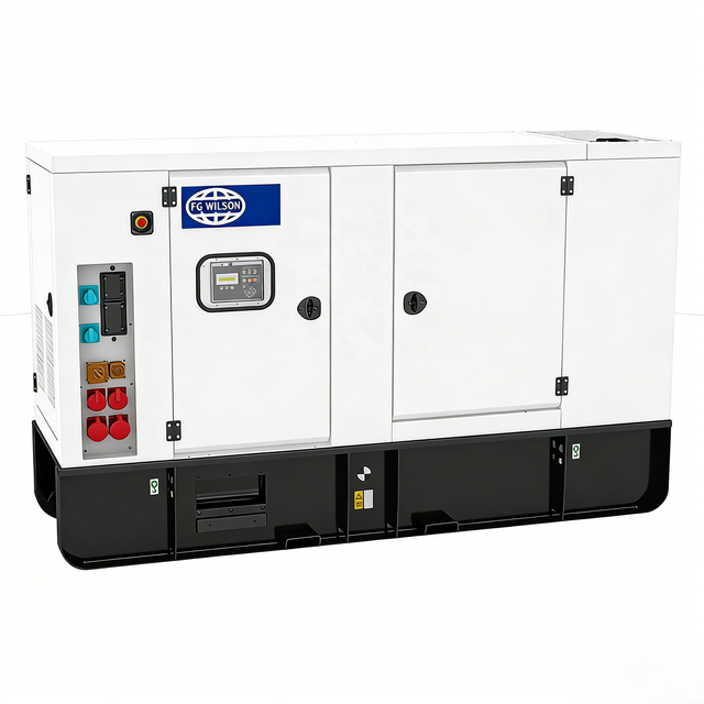 Silent Open Frame Prime Power Inverter Generator 120kw/150kVA Auto Start ATS 50Hz Original Fg Wilson Diesel Generator P165-5