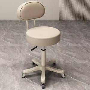 Tabouret de travail pivotant à roulettes réglable en hauteur, prix d'usine, pour coiffeur, hôtel, salle à manger, salon de manucure, hôpital, école, bureau - Product Image 4