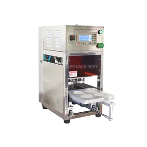 KIS-580-4 Manufacturers sell automatic High quality One Time Cup Sealing Machine Yogurt Plastic Cup Sealing Machine