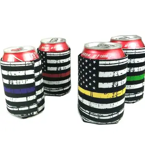 Neoprene Beer Sleeve with Your Brand Logo Custom Can Cooler Bag Fashion Promotional Sublimation Stubby Koozi