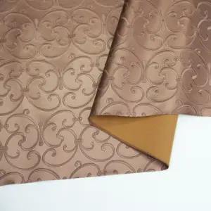 Chaises de meubles en daim doux et résistant à l'eau pour la décoration intérieure en cuir synthétique PVC gaufré Literie Textiles de maison Caractéristique élastique