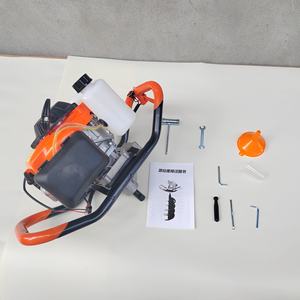 高出力4ストローク68ccガソリン式手持ち式アースドリルオーガー（穴掘り、植樹、果樹園の施肥用） - Product Image 3