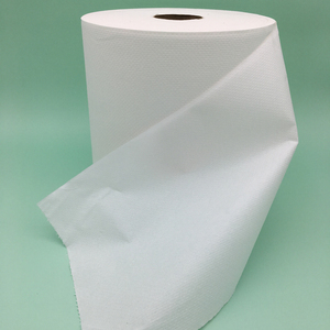 Serviette en papier enroulée à la main en pâte vierge, 34 GSM, 7,75''x800', enroulement rigide, 6 rouleaux par carton, OEM, marque privée - Product Image 5