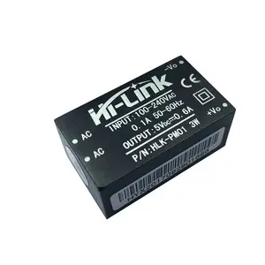 Original Hi-Link 5V 600mA 3W ac dc power supply module 220V HLK-PM01