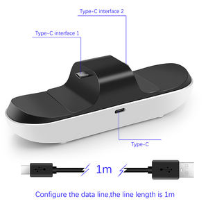 <span class=keywords><strong>PS5</strong></span> <span class=keywords><strong>dos</strong></span> inalámbrico DualSense controlador de carga Controlador de estación de base del cargador USB para Playstation 5 <span class=keywords><strong>PS5</strong></span> consola Accesorios - Product Image 3