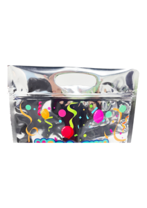 Bolsa de regalo con cremallera personalizable, bolsa de pie reutilizable, bolsas de embalaje personalizadas - Product Image 2