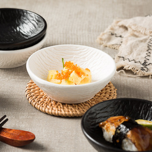 NOUVEAU Mini plat de trempage en céramique pour sauce soja Bols à vinaigre pour fruits <span class=keywords><strong>sushi</strong></span> <span class=keywords><strong>wasabi</strong></span> Bol d'assaisonnement pour le goût de la maison Cuisine Restaurant Vaisselle - Product Image 1