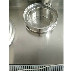 Table de cuisson commerciale Lyroe à 2 foyers avec cuisinière à gaz haute pression, plaque de cuisson chinoise, robinet et déflecteur pour cuisines professionnelles - Product Image 3