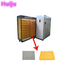 Hoàn Toàn Tự Động 10000 Máy Ấp Trứng: Hatcher Và Setter Trong Một Máy Với Trứng Xe Đẩy/Lồng Ấp Nhựa Khay Trứng - Product Image 2