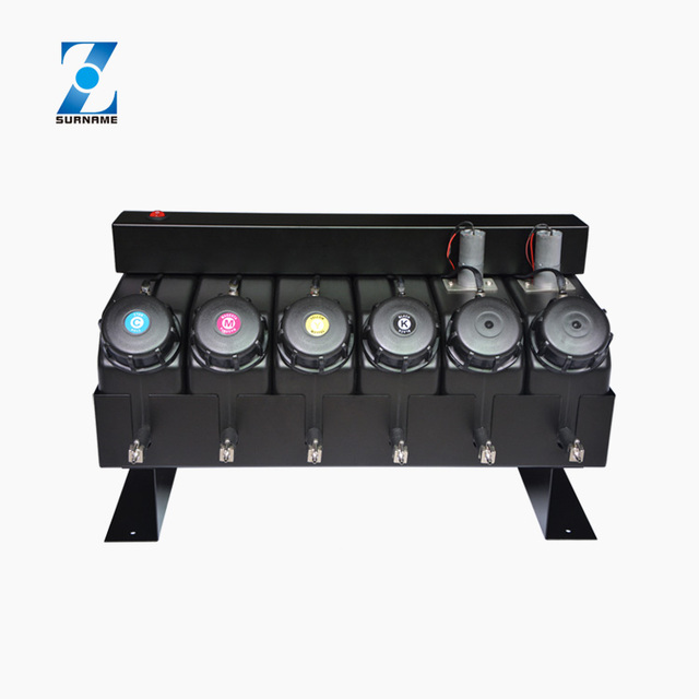Large Format UV Printer Solvent Printing Machine Spare Parts 6 Colors Uv Ink tank