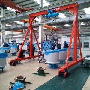 पोर्टेबल उठाने वाली छोटी क्षमता इलेक्ट्रिक गैन्ट्री क्रेन 1 टन 2टन 5 टन 7 टन 10 टन इलेक्ट्रिक गैन्ट्री क्रेन - Product Image 5