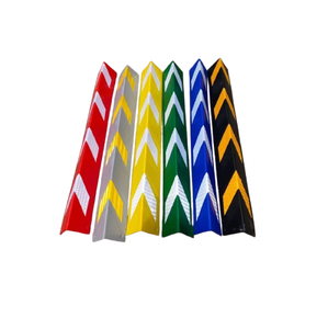 แผ่นกันกระแทกมุมสะท้อนแสงรูปตัว L สำหรับเสาจอดรถและผนังโรงรถ - Product Image 1