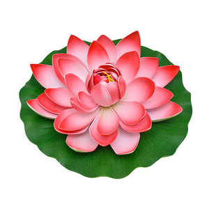 ดอกบัวประดิษฐ์ลอยน้ำสำหรับตกแต่งตู้ปลา บ่อปลา และบ้าน - Product Image 5