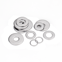 M1.6 M2 M3 M4 M5 M6 M8 M10 M12 M16 M20 Steel Flat Fender Washers Shim Plain Washer GB Standard Heavy Industry Use