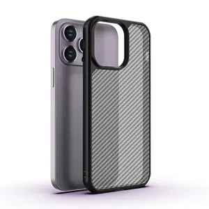 Phone Case for iPhone 14 Pro Max New Carbon Fiber Hot Sale Cover for iPhone 13 14 15